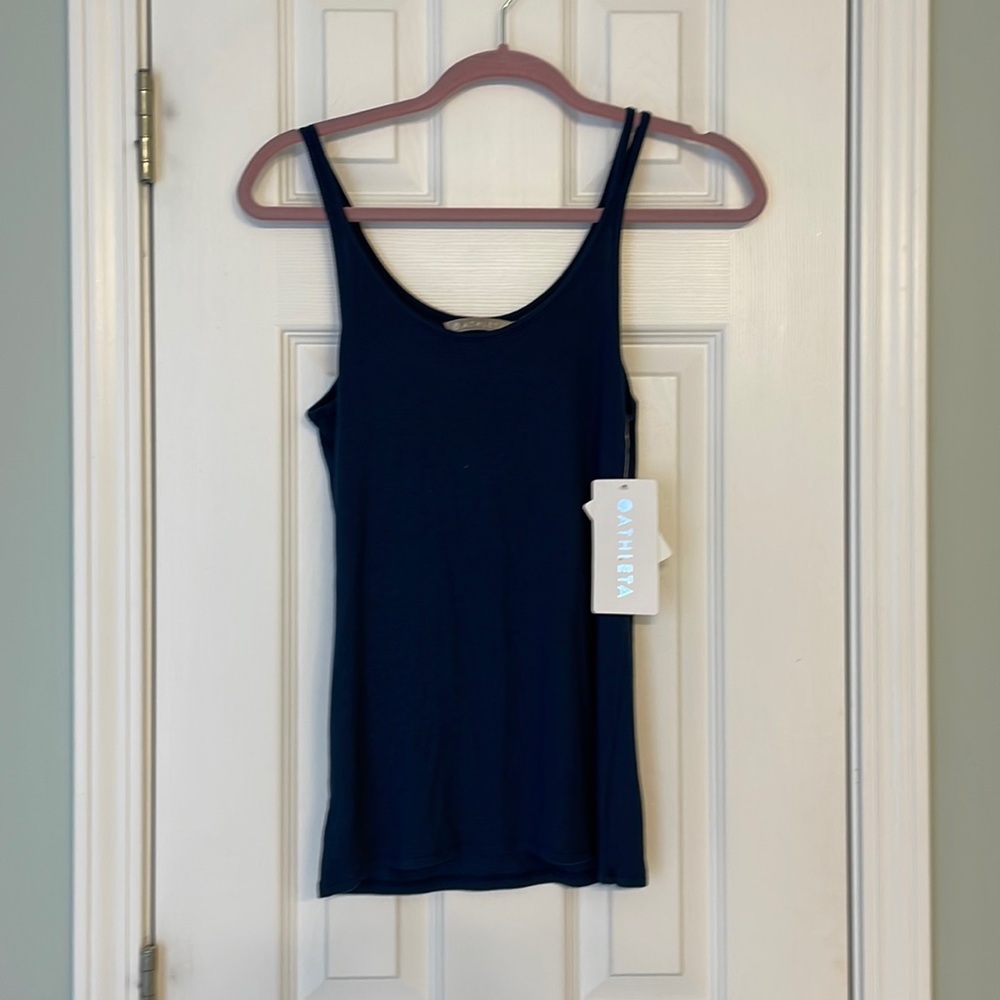 Navy Blue Revive Tank Athleta